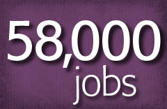 58000 jobs